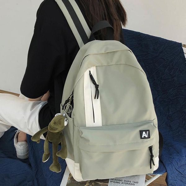 

waterproof nylon women backpack female schoolbag for teenage girls travel bag college lapbackpacks school