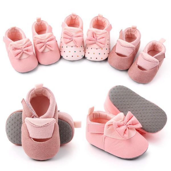 

spring and autumn models 0-1 year old baby toddler shoes soft sole breathable wild princess first walkers