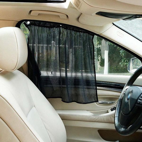 

car sunshade 1pair sun shade window drape visor valance curtain windshield adjustable foldable styling