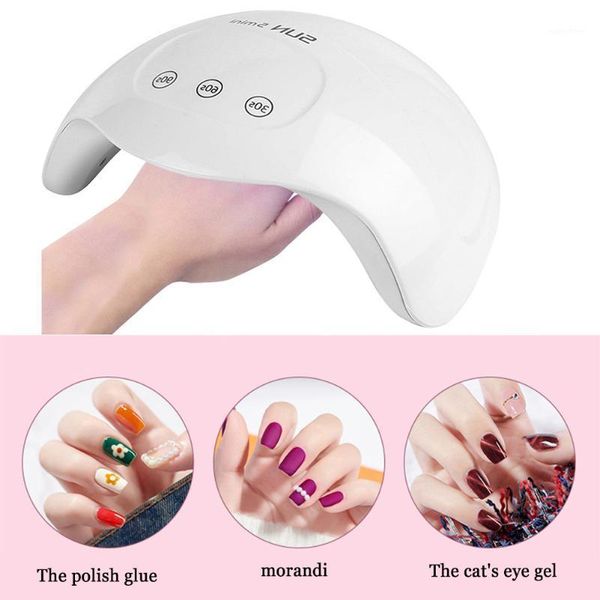 

potherapy plastic led heating lamp 24w induction uv nail timer manicure dryer bake glue light machine1