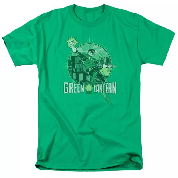 

green lantern - city power t-shirt dc comics sizes s-3x new, White;black