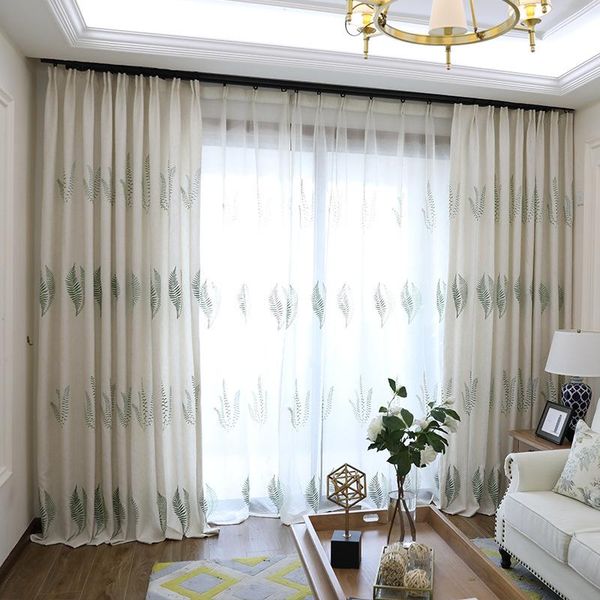 

style curtains luxury modern blackout for living room simple striped pattern window bedroom curtain & drapes