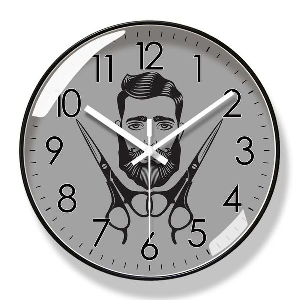 

wall clocks 2021 beauty salons round creative mute modern design clock silent for home decoration kitchen living room decor