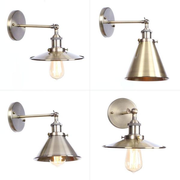 

wall lamp american rural fashion postmodern bedside bedroom el restaurant iron art rh bronze simple