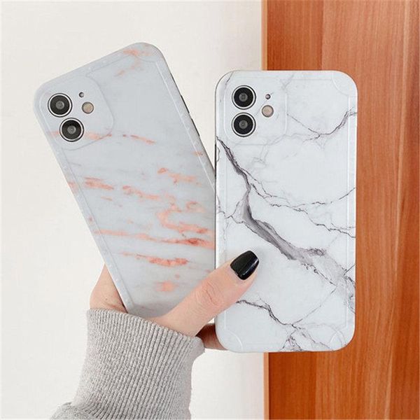 

cell phone pouches marble crack matte cases for 12 mini 11 pro max se 2021 xs xr 8 plus case silicone shockproof back cover