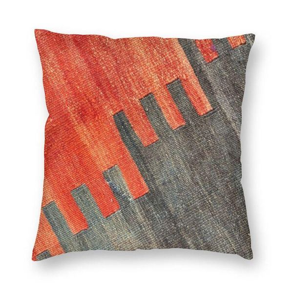

cushion/decorative pillow vintage kilim navaho weave aztec textile cover bedroom decor bohemian turkish persian tribal ethnic art car cushio