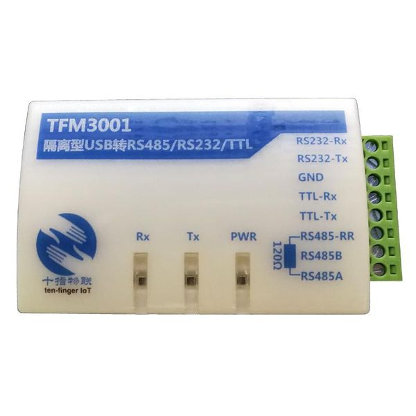 

industrial grade magnetic isolation usb to rs485 rs232l uart com serial cable db9 module smart home control