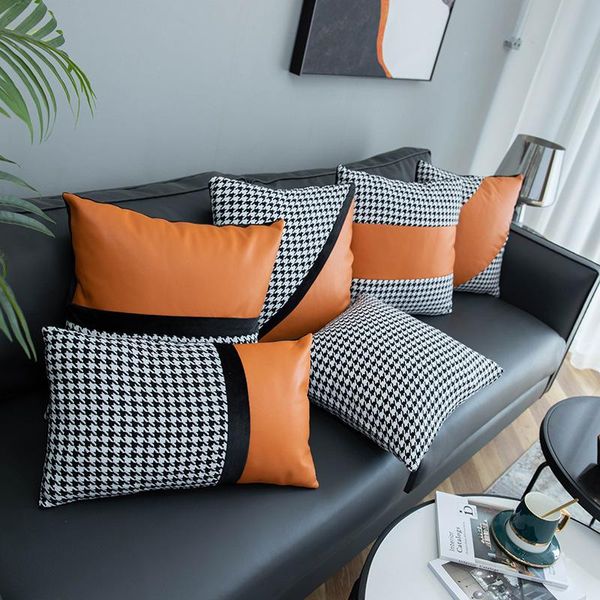 

cushion/decorative pillow polyester orange theme pillowcases luxury classic cushion living room bedroom home decor 45x45cm covers cussions