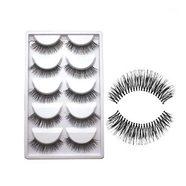 

boxes fake eyelashes natural long false 100% hand made eyelash1
