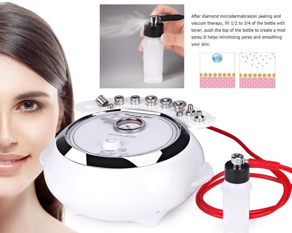 

beauty star 3in1 diamond microdermabrasion machine vacuum spray therapy massage dermabrasion blackhead removal skin care machine