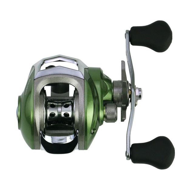 

lida fish water wheel green magnetic brake system 17+1bb wire cup and rocker arm, anti-corrosion, anti-fouling baitcasting reels