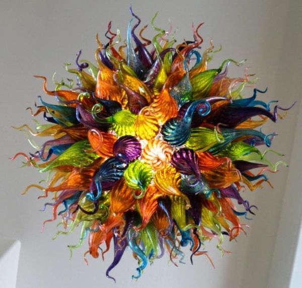 

chandeliers colorful glass chandelier lamp murano villa decor with led lights