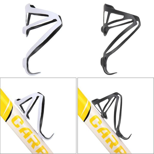 

road bike water bottle carbon fiber cage holder bracket durable rack integrated bicycle frame bottles & cages