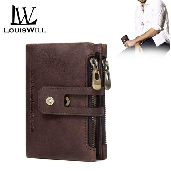 

louiswill men wallets fashion cowhide short wallet trifold business pu clutch crocodile pattern travel p, Red;black