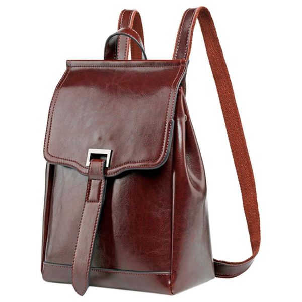 

outdoor bags backpack woman fashion for female large capacity school bag(coffee)