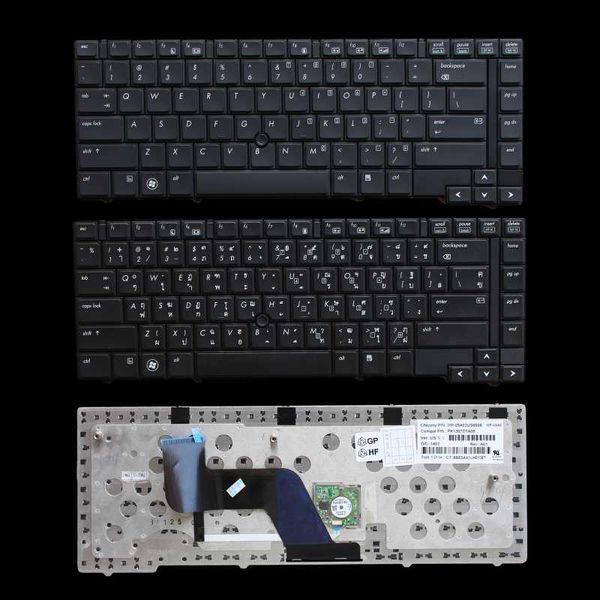 

us/thai lapkeyboard with pointing sticks for 8440 8440w 8440p replacement keyboards