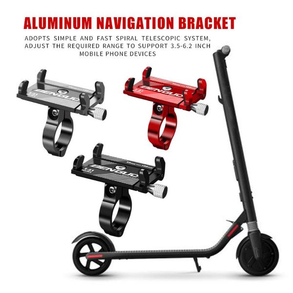 

x-81 motorcycle bike handlebar phone holder electric scooter mount bracket mtb cell cycling accessories mounts & holders