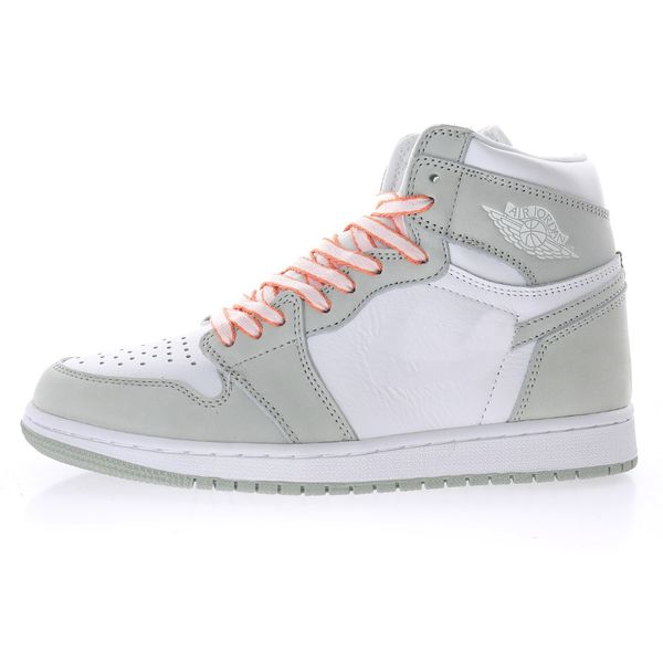 

jumpman 1 high og seafoam basketball shoes mens womens 1s sea foam green classic casual sport sneakers