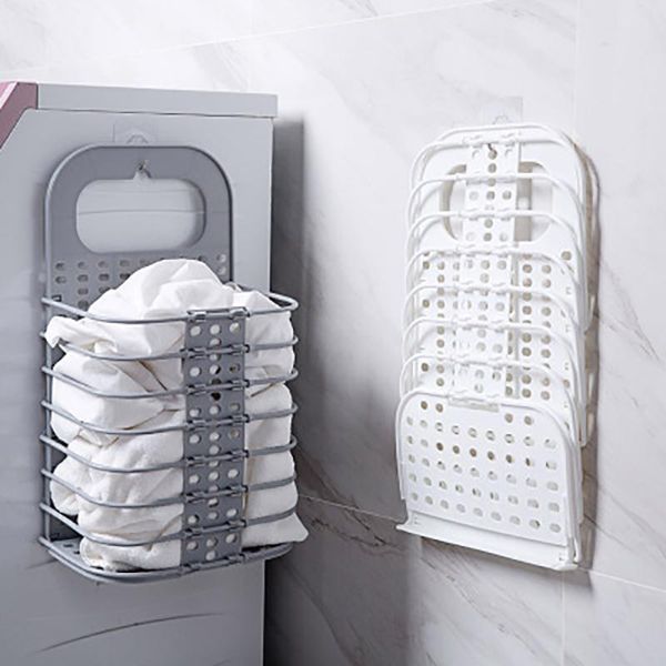 

foldable laundry basket dirty clothes storage plastic toy holder household organize container & organization