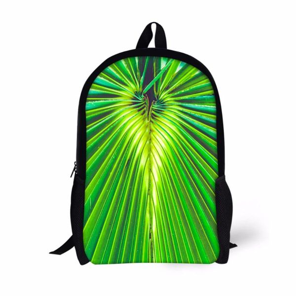 

customized drops of water printing school bags green tree bag for girls teens boys shoulder mini designs
