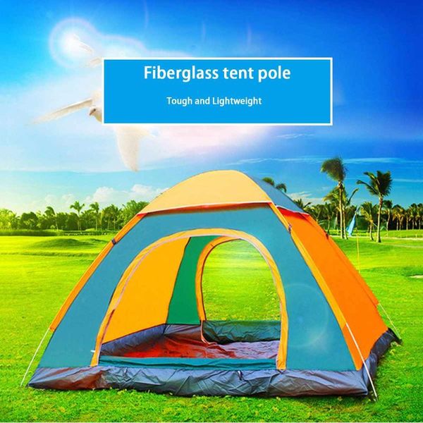 

tents and shelters 3-4 people automatic camping tent portable thickened rainproof outdoor uv protection picnic fishing tourism travel