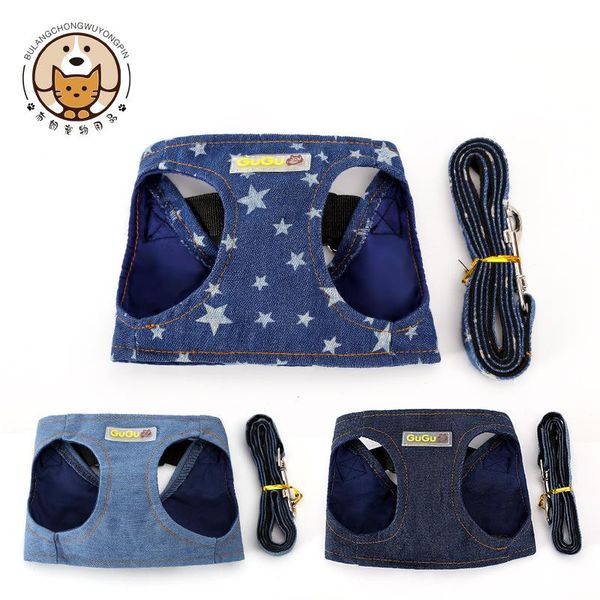 

cowboy breathable four seasons general dog leash clothes chest straps suit supplies collars & leashes