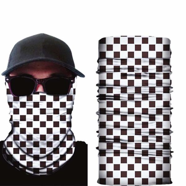 

cycling face shield running bandana neck gaiter with various colors mm09, Black