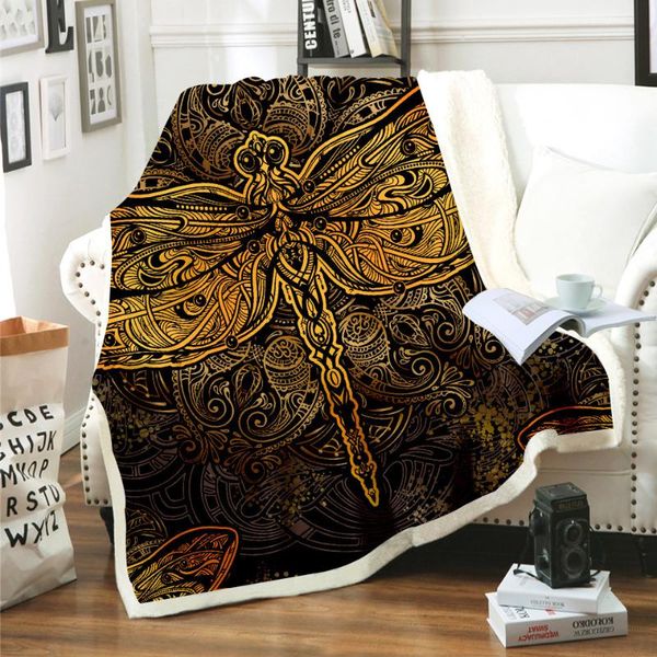 

blankets bohemian style 3d print harajuku wool blanket baby plush thin quilt on indoor bedding bed kids sofa