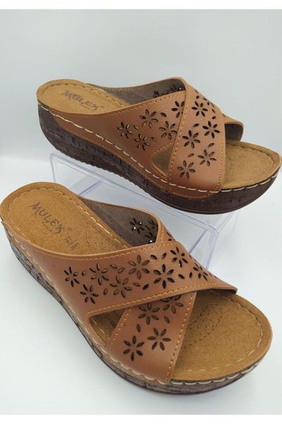 

slippers brand women 's wedges, Black