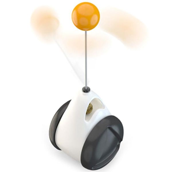 

cat toys pet toy smart automatic swing car with teaser ball wheels rolling funny