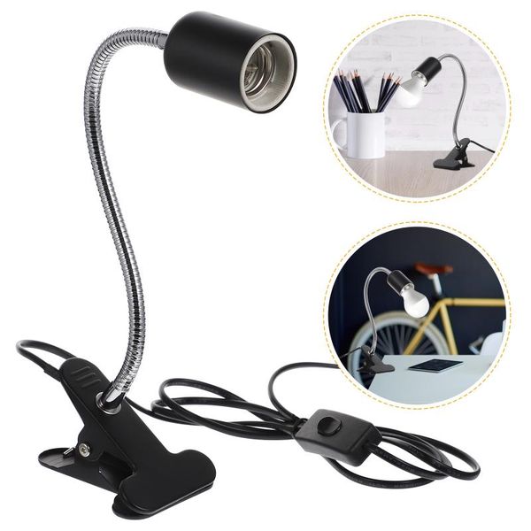 

lamp holders & bases 1pc led clamping bedroom bedside lighting lamp(american plug)