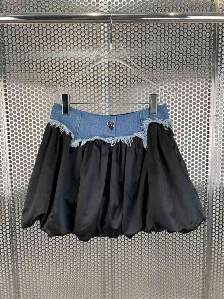 

dress d family 21 early autumn style temperament stitching tassel three-dimensional love peach decorative skirt, girl's puffy bud skirt, White;black