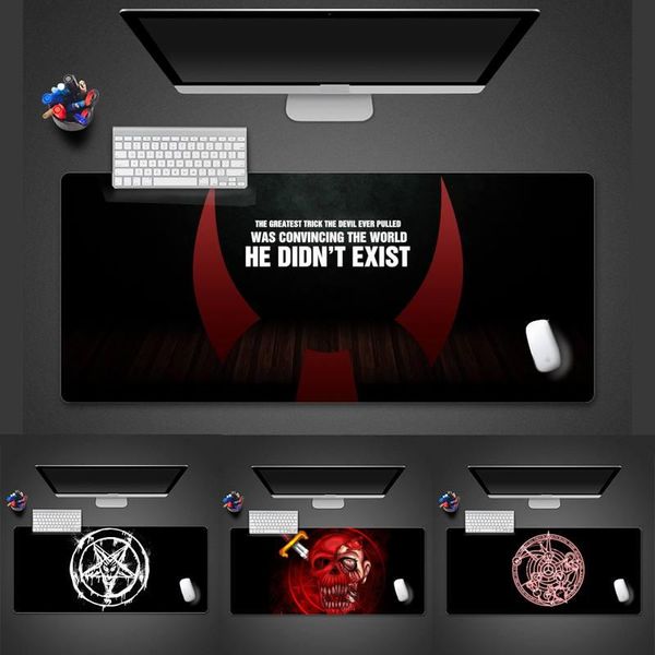 

mouse pads & wrist rests cartoon ouija board locking edge pad game desk table protect office work mat x xl non-slip lapcushion