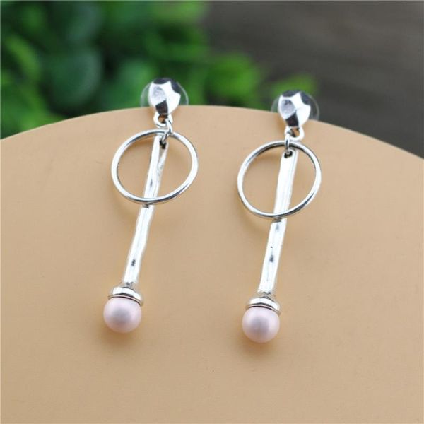 

dangle & chandelier anslow wholesale jewelry charm handmade diy trendy leather bracelet for men women female party birthday valentine's, Silver