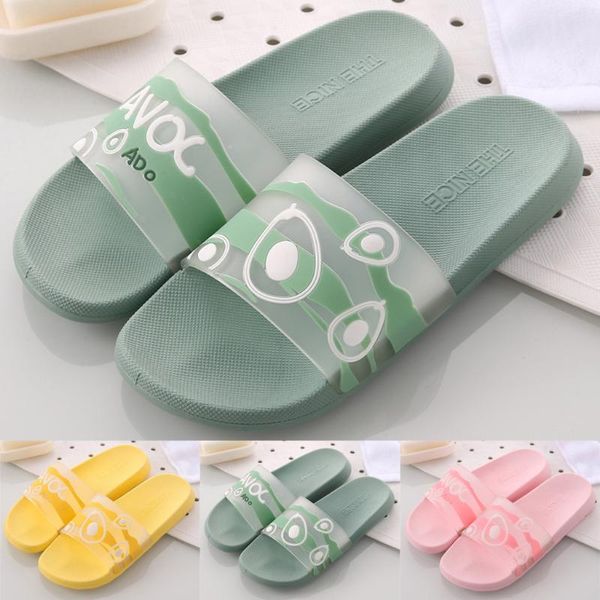

slippers cartoon women pink summer shoes beach slide soft chanclas mujer pantuflas pantofle slider female#0306, Black