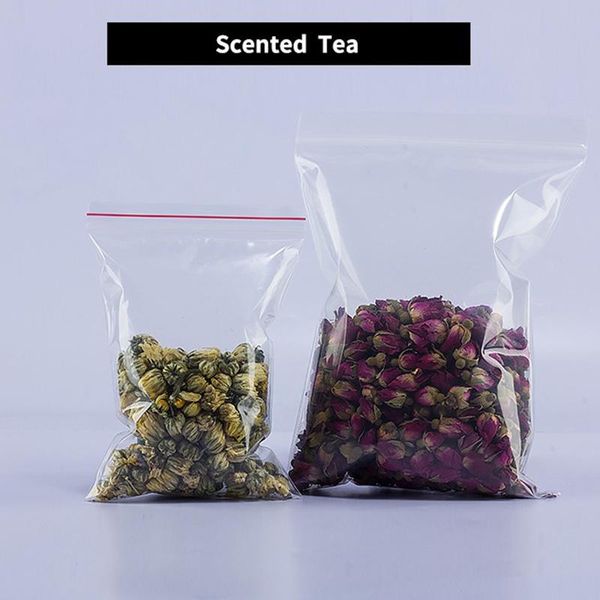 

storage bags 100pcs resealable self seal clear plastic poly bag food package reclosable vacuum fresh k9 c66