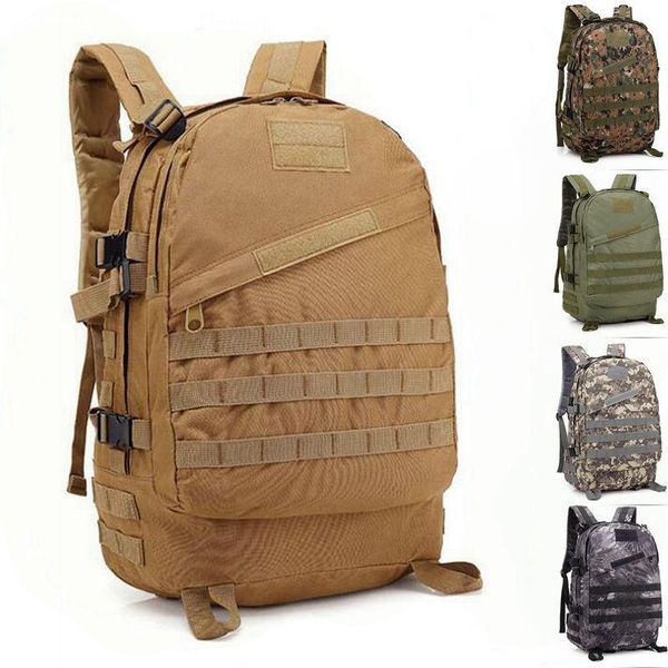 Outdoor 40L Rucksack Wasserdicht Wandern Jagd Reise Rucksack Sporttasche Bergsteigen Schwarz Camo Taschen