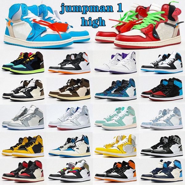 

jumpman 1 basketball shoes 1s for men women high dark mocha black metallic gold unc light smoke grey chicago royal toe sport sneakers mens t