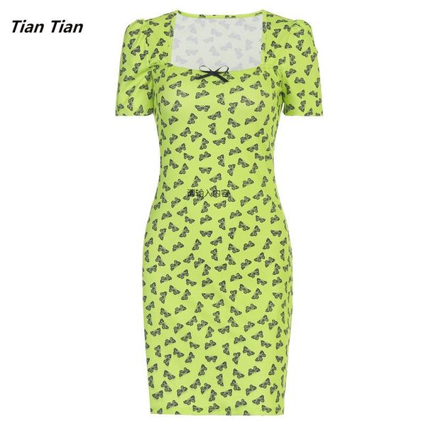 

casual dresses floral print square neck short sleeve dress, Black;gray