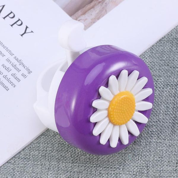 

bike horns 1pc ring bell chrysanthemum pattern accessory (red green)