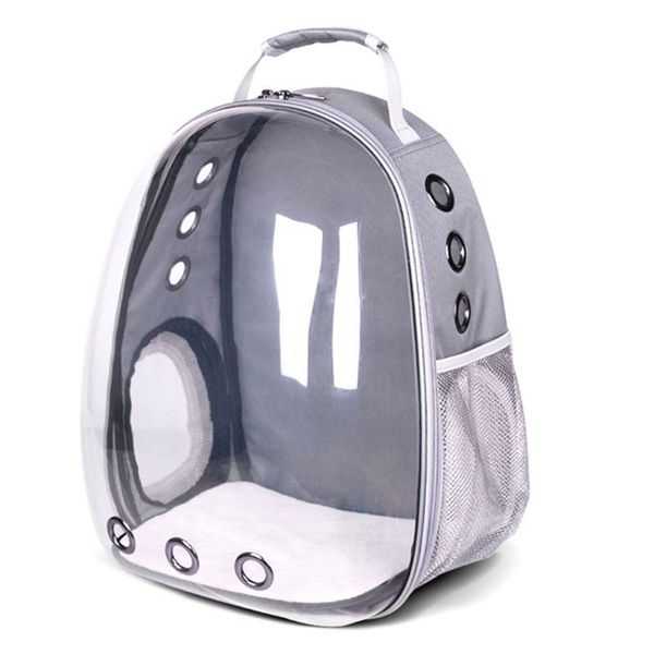 

backpack breathable transparent pet cat puppy travel space carrier bag a69f