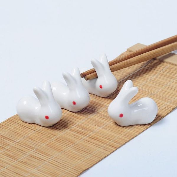 

1pc design ceramic chopsticks holders practical holder stand creative home kitchen tableware