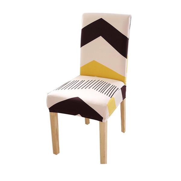 

chair covers universal spandex elastic modern printed dining seat cover for banquet wedding office anti-dirty