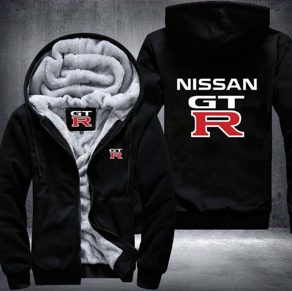 

men's hoodies & sweatshirts gtr male slim hoodie brand-clothing punk men thicken fashion warm sweatshirt fleece jacket leisure comforta, Black