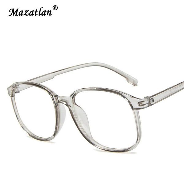 

fashion sunglasses frames brand square transparent glasses frame ladies men flat mirror optical eyeglasses mens women, Black