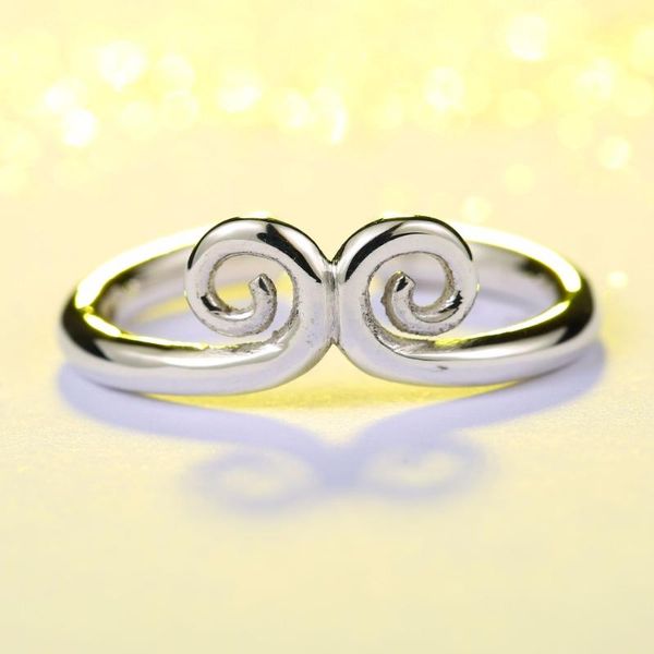 

cluster rings beier store sterling ring money king ture love wedding jewelry br-sr007, Golden;silver