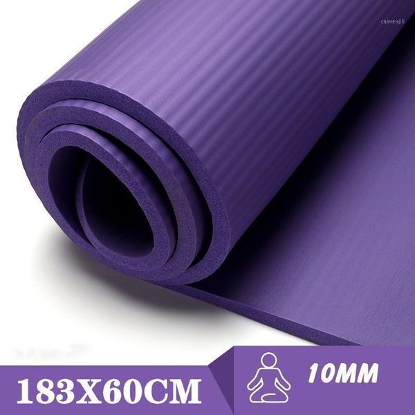 

183cm enlarged fitness mat yoga men gym exercise esterilla tapete pad lengthen non-slip for beginner with bag1