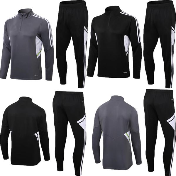 

22 23 algeria mens tracksuit soccer jerseys training suit 2022 2023 mahrez feghouli atal delort bennacer classic sports long-sleeved footbal, Black;yellow