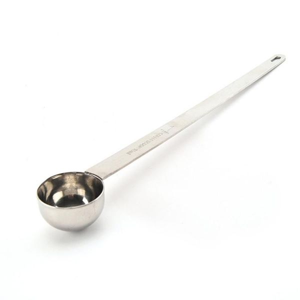 

spoons coffee scoop stainless steel tablespoon metal long handledÂ coffee milk powder spoon table