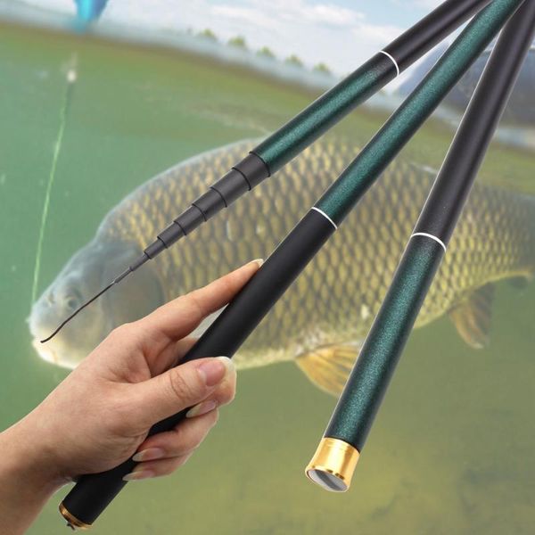 

3.6m 4.5m 5.4m 6.3m 7.2m 8.1m ultra light stream hand fishing rod carbon fiber feeder carp pole boat rods